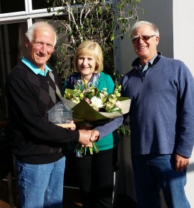 Brian & Anthea Harvey with Nick James